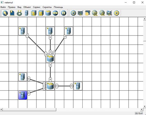 Программа для моделирования компьютерных сетей